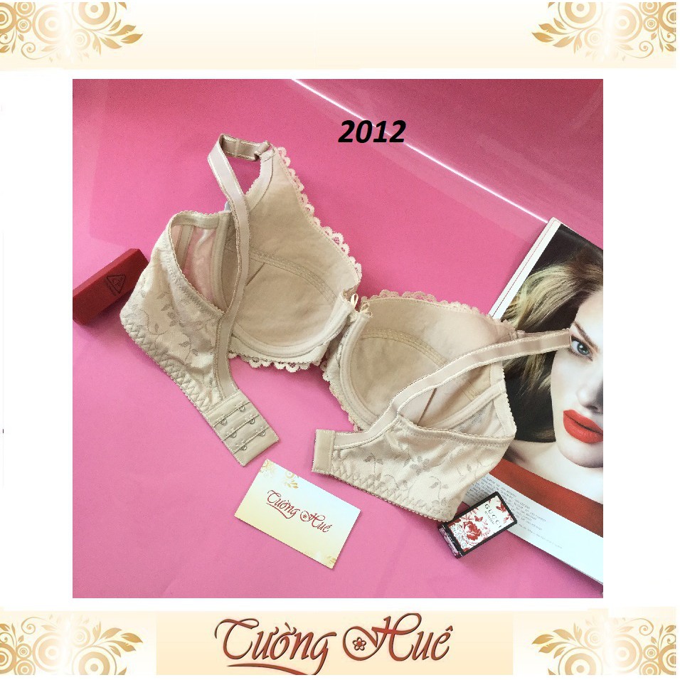 Áo lót nữ Đài Loan Aseity 2012 ren không mút lưng bảng to.