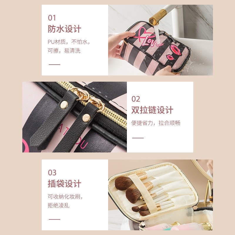 (Buôn Sỉ Lẻ) Túi Đựng Mỹ Phẩm FREESHIP Cốp đựng mỹ phẩm hộp để đựng đồ trang điểm mỹ phẩm makeup cá nhân mini du lịch