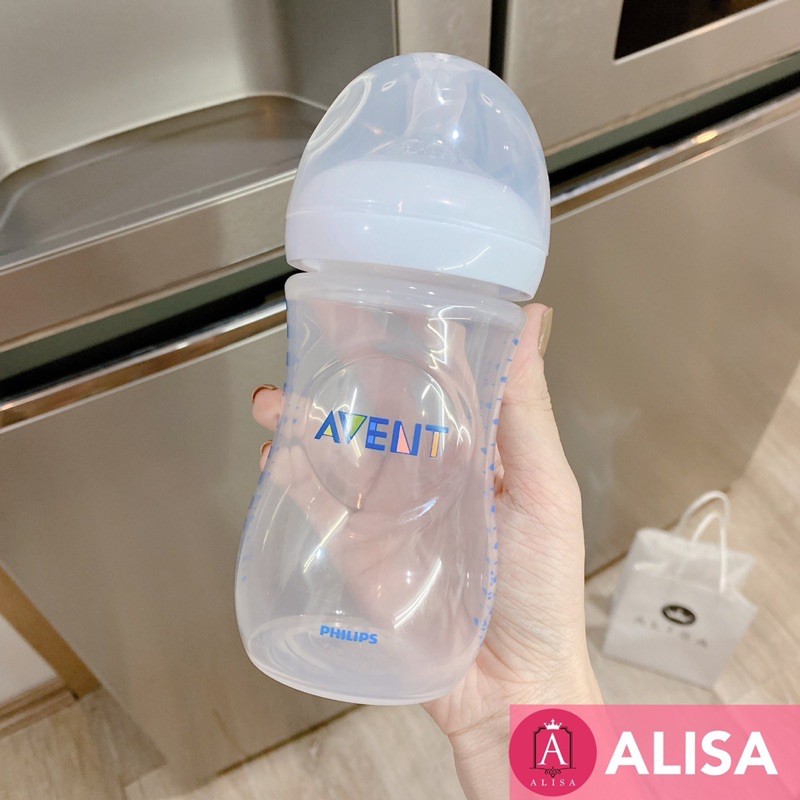 Bình sữa Philips Avent bằng nhựa không có BPA dung tích 170ml/260ml - ALISA