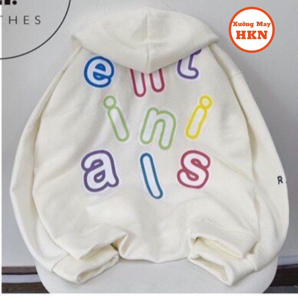 Áo Khoác Nỉ Nam Nữ Bảng Chữ Cái Logo Vải Dày Dặn Mã 466 Xưởng May HKN | BigBuy360 - bigbuy360.vn