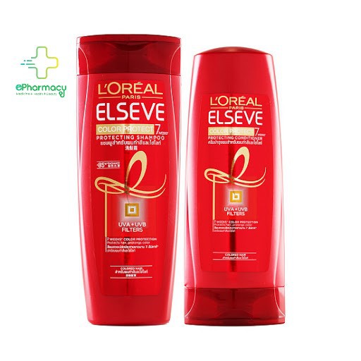 Dầu gội L'Oreal Paris ELSEVE COLOR PROTECT 7 WEEKS PROTECTING SHAMPOO Giữ màu tóc nhuộm 330 ml