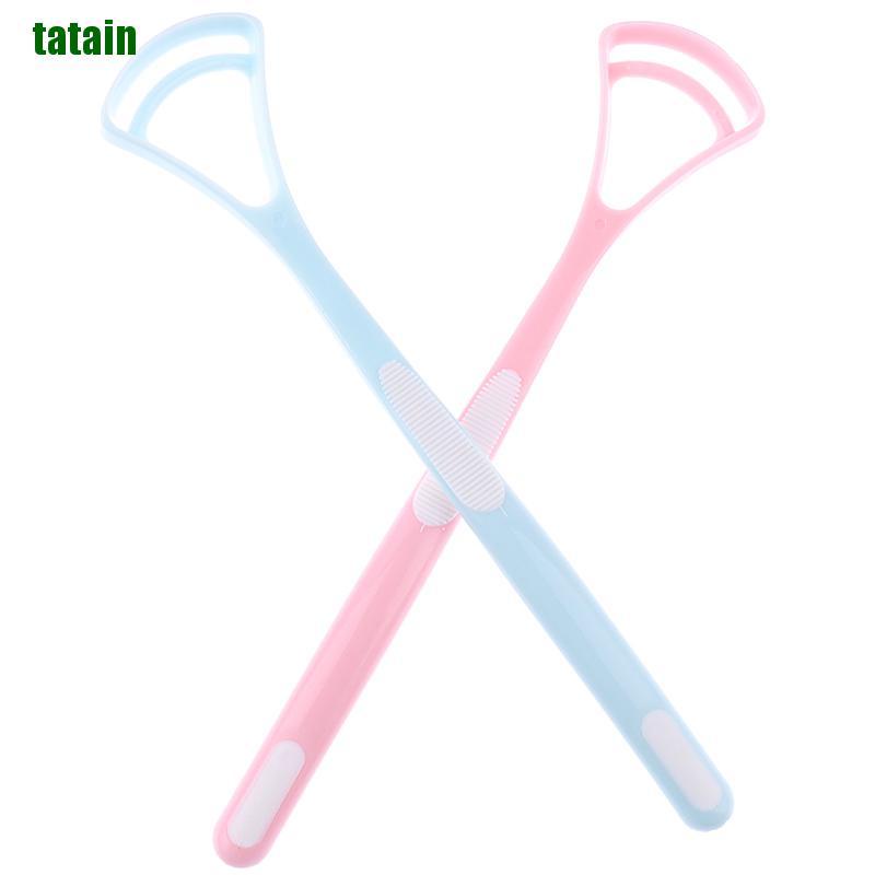 [Hàng mới về] Bộ 2 dụng cụ cạo lưỡi làm sạch nhẹ nhàng dành cho trẻ em