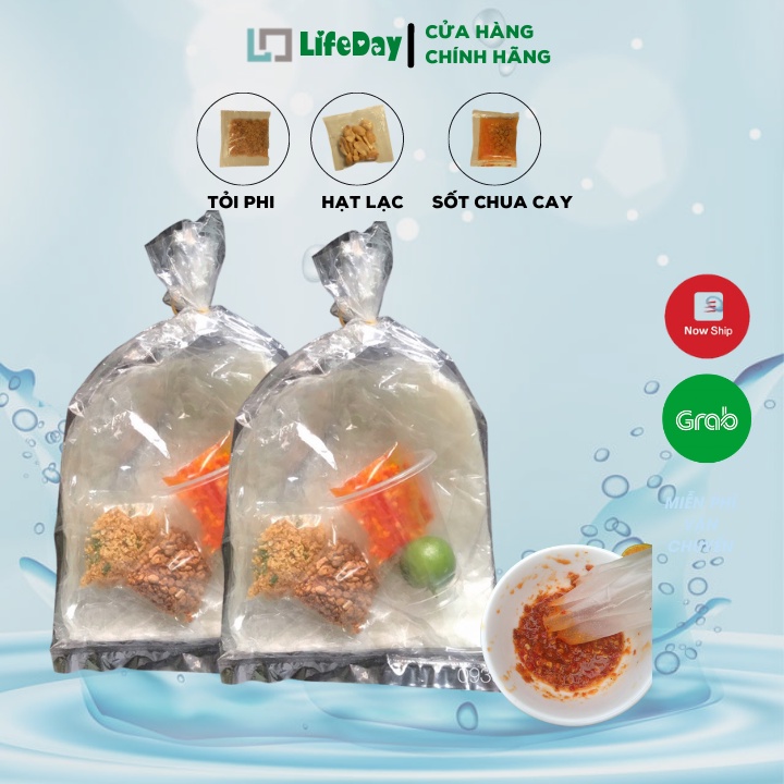 Bánh tráng chấm sa tế muối tắc 3 vị Tây Ninh giao hàng nhanh trong 1h tại Hà Nội,Bánh tráng sốt cay LifeDay