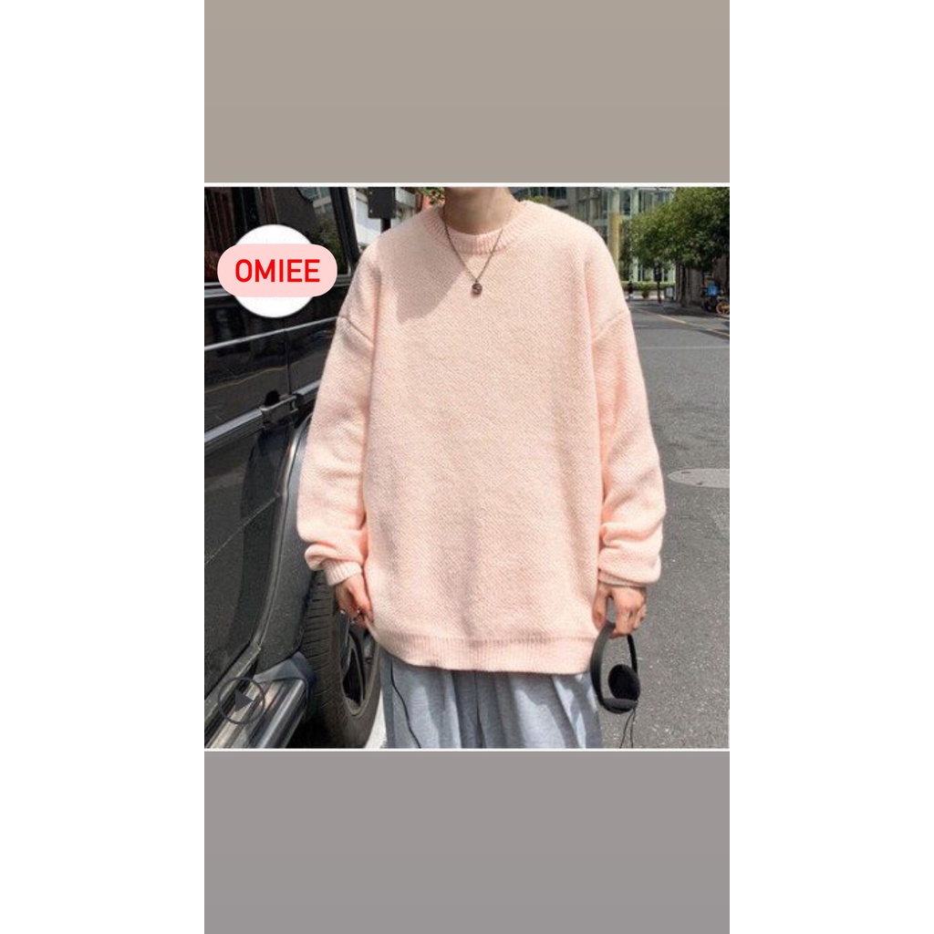 Áo len chùm mông unisex mặc đôi hay nhóm siêu đẹp