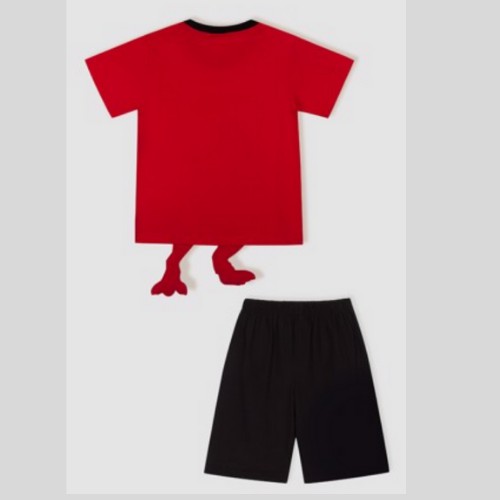 Bộ quần áo ngắn tay Jurassic World bé trai Rabity 30039