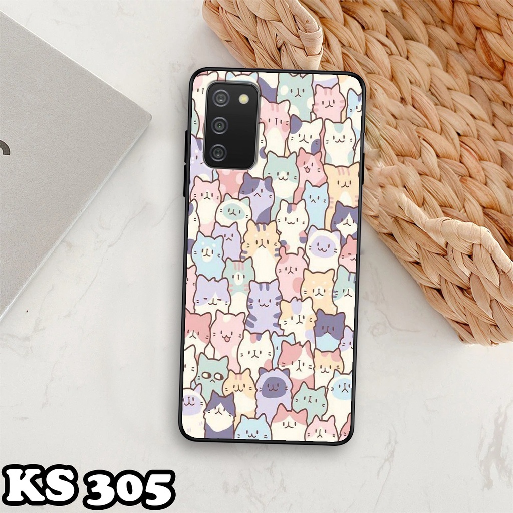 Ốp lưng Samsung A03 - Samsung A03s - Samsung A03 Core - Ốp in hình LoveCat - Chất liệu TPU siêu bền