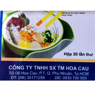 Bo - Test bộ thử hàn the trong thực phẩm