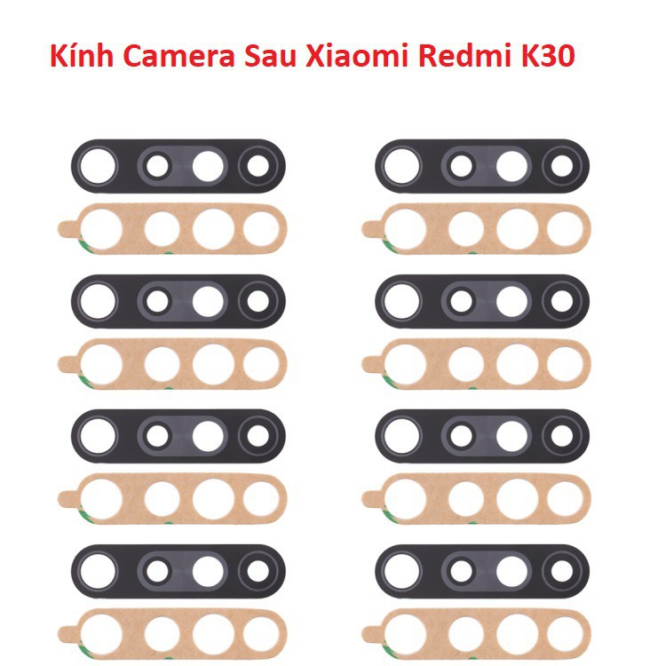 Mặt kính camera sau XIAOMI Redmi K30 dành để thay thế mặt kính camera trầy vỡ bể cũ linh kiện thay thế