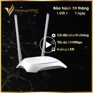 Cục Phát Router Wifi TP LINK TL840N 2 Râu Model Modem Bộ Phát Wifi TP LINK Chính Hãng