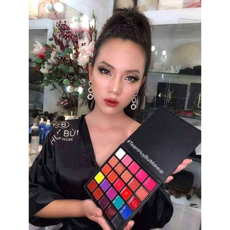 &quot; HOT&quot; Bảng son 25 màu, makeup chuyên nghiệp