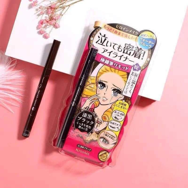 Kẻ Mắt Kiss Me Heroine Make Smooth Liquid Eyeliner Sắc Nét Gợi Cảm