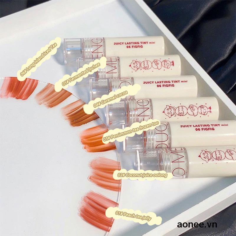 ✨✨[Hàng mới về] Son bóng MENGXIDUO 3D hương trái cây chống nước lâu trôi