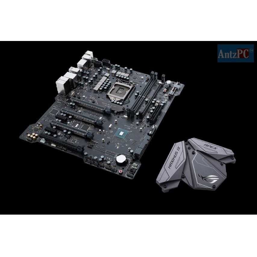 Bo mạch chủ ASUS ROG Maximus IX Apex Z270 Aura Sync RGB LEDs, DDR4 4266MHz, DIMM.2 dual M.2 - Hàng nhập khẩu Like New