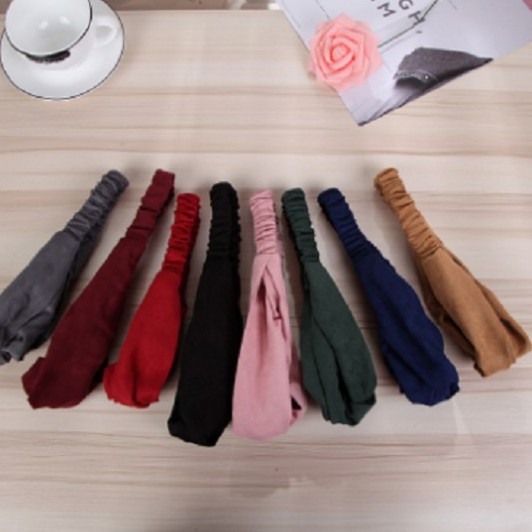 Băng đô turban vải nhung cao cấp