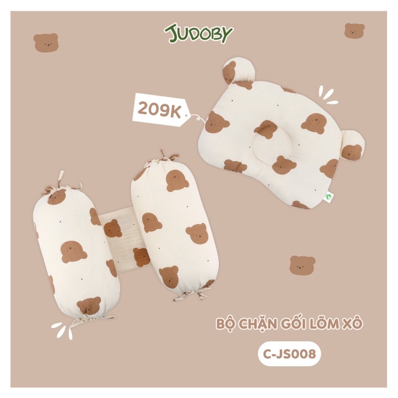 Bộ gối chặn sơ sinh Judoby JS008