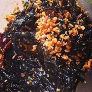 Rong biển cháy tỏi 200gr