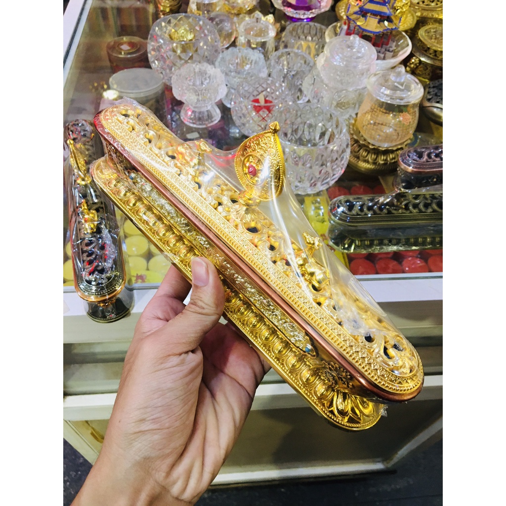 Lư Hương 25cm Nai Vàng đồng  -  Nhơn Phát