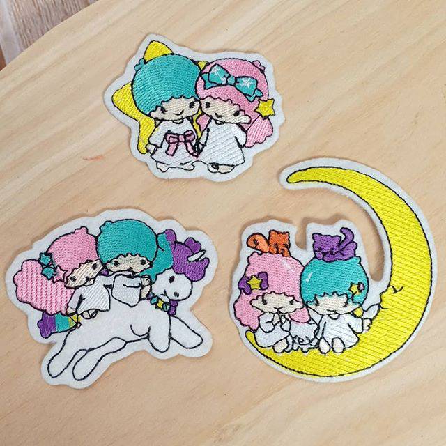 Set 3 Sticker Ủi Thêu Chữ Little Twinstar