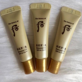 Tuýp CC Cream Whoo 5ml Essential