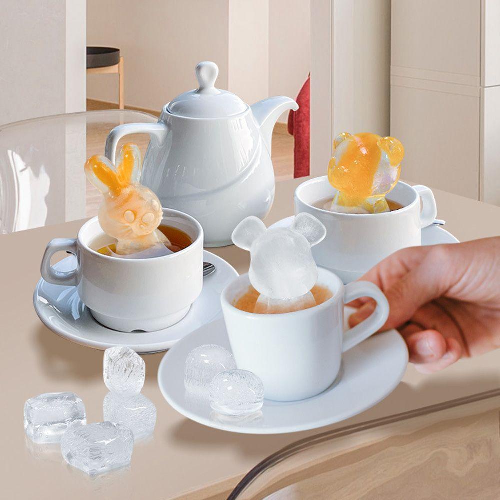 SUENIN Khuôn Làm Kem Hình Thỏ Con Xinh Xắn