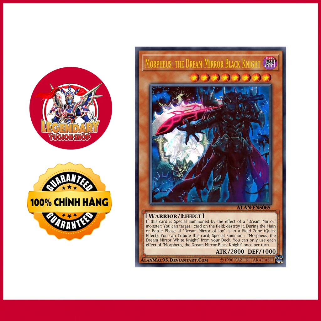 [Thẻ Bài Yugioh Chính Hãng] Morpheus, The Dream Mirror Black Knight