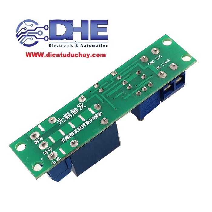 MODULE TẠO TRỄ/TIMER/DELAY TỪ 0 - 25S, NGÕ RA RELAY, ĐIỆN ÁP 12VDC