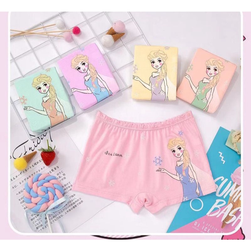 Quần chip đùi cotton cho bé gái (8-28kg)-PoSam Kids