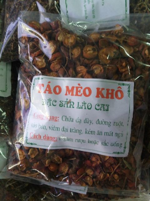 [ Siêu sale] 1kg quả táo mèo khô đóng gói, đặc sản vùng Tây Bắc Lào Cai,