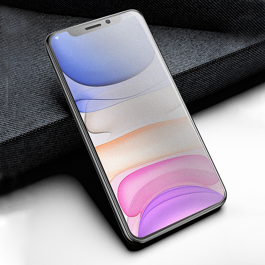 Kính Cường Lực Nhám Full Màn Chống Vân Tay Cho iPhone 14 13 12 11 Pro XS Max Mini XR X 8 7 6 6s Plus SE 2020