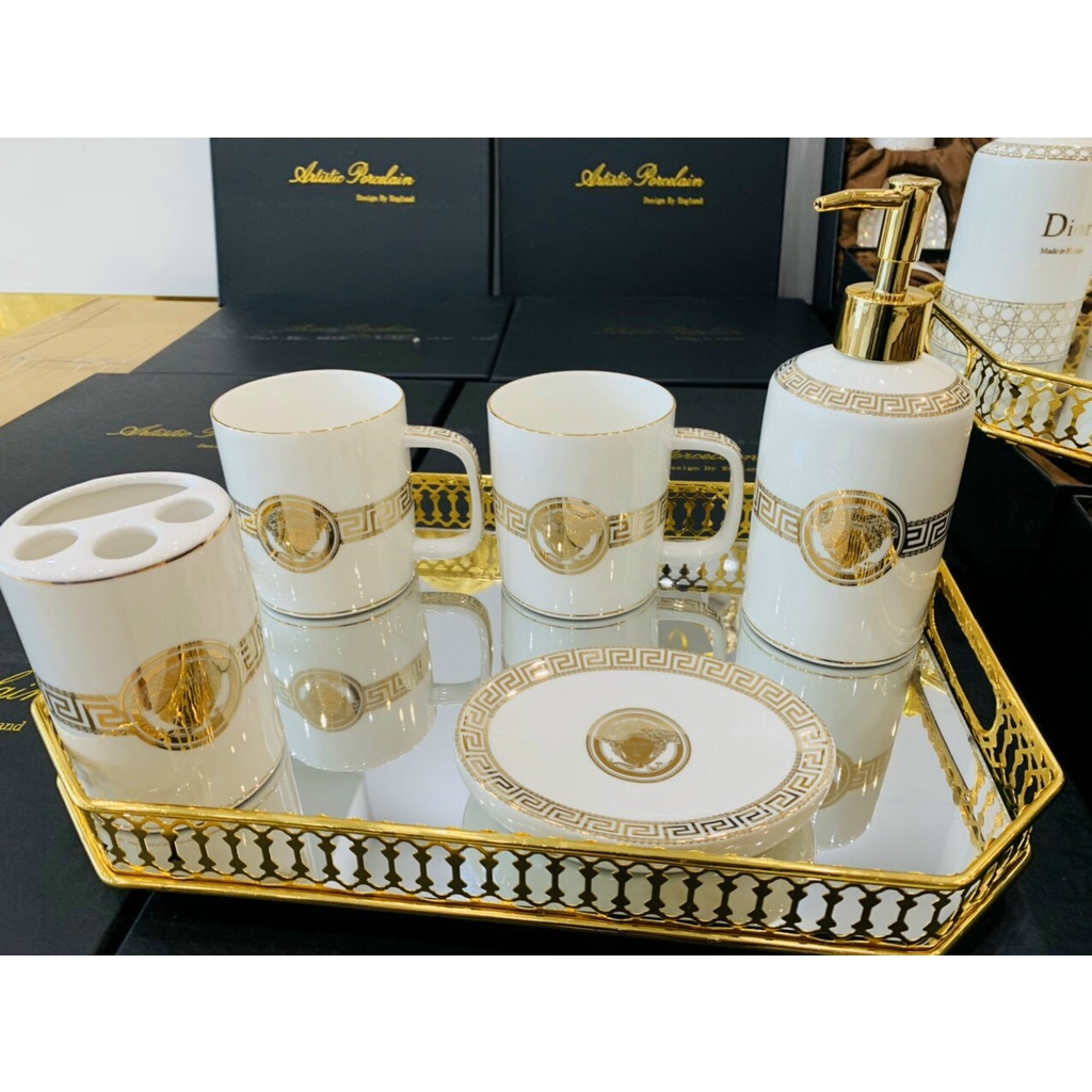 [Quà tân gia cao cấp] - [ Nhiều mẫu ] Bộ dụng cụ nhà tắm hot hit sang xịn mịn