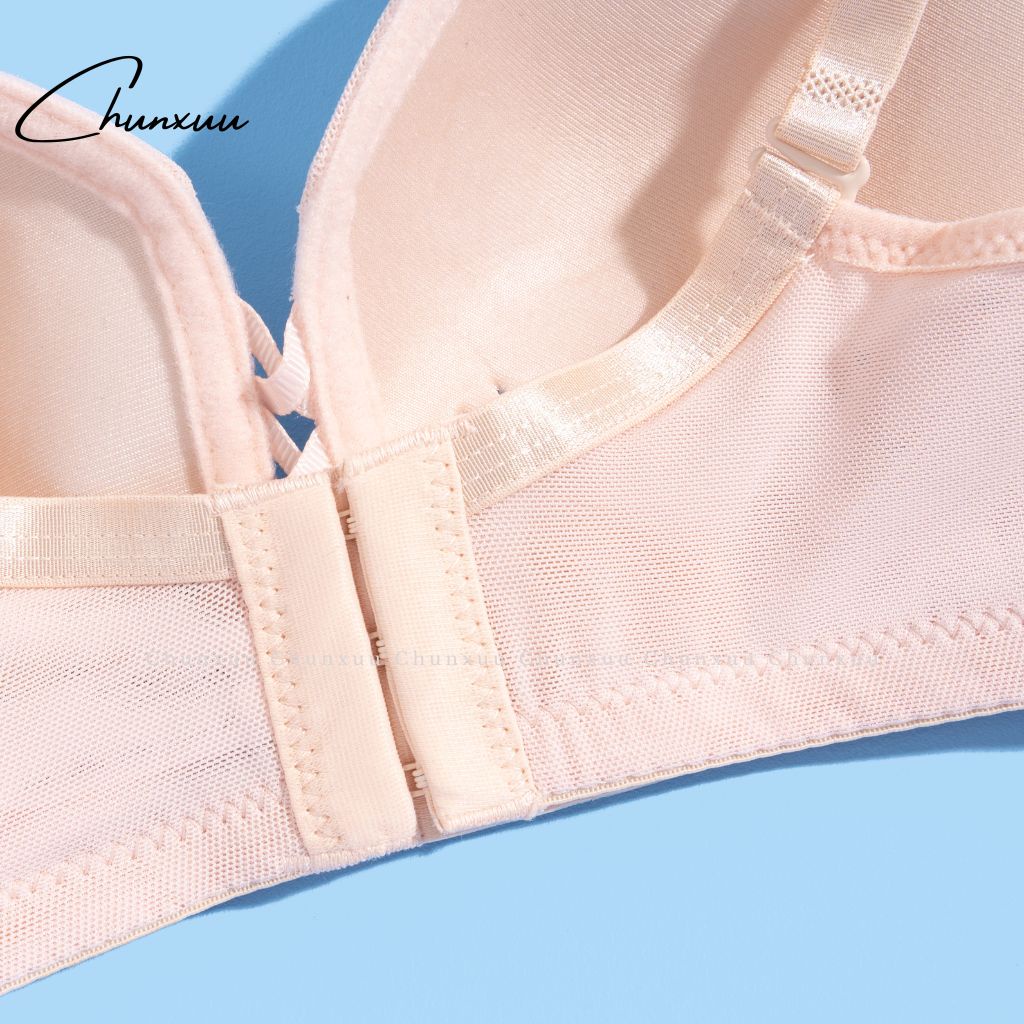 Áo lót ren không gọng đệm mỏng, thiết kế lỗ thoáng khí - CHUNXUU AV07