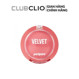 Má Hồng Trang Điểm PERIPERA PURE BLUSHED VELVET CHEEK 3.6g
