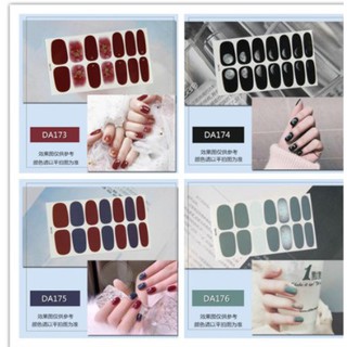 Bộ sticker dán móng tay trang trí 3D