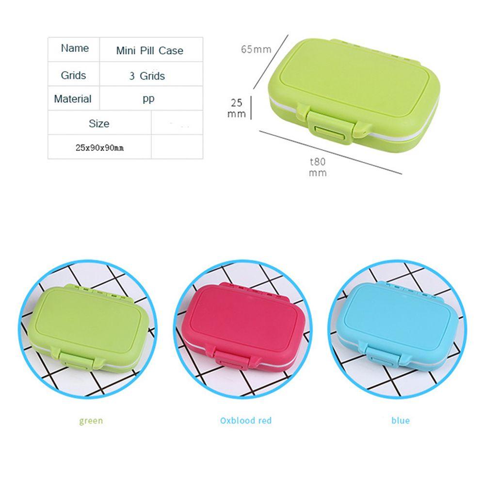 Hộp Đựng Thuốc Chăm Sóc Sức Khỏe 3 Ngăn Tiện Dụng