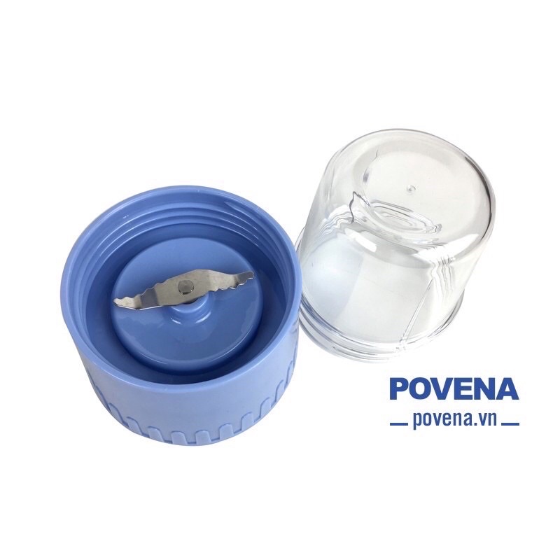 Máy xay sinh tố đa năng 2 cối  POVENA PVN-311 Hàng Chính Hãng Bảo Hành 12T