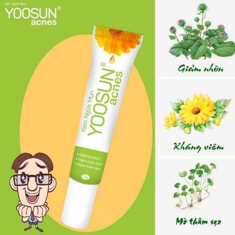 Kem bôi mụn Yoosun acnes 15g