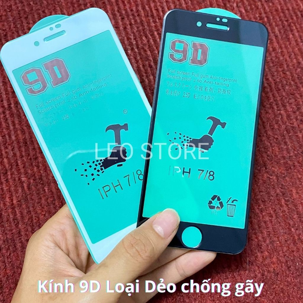 Kính cường lực Iphone 6, Iphone 7, Iphone 8 - Dán cường lực màn hình Iphone 6, Iphone 7, Iphone 8 - cam kết hình thật