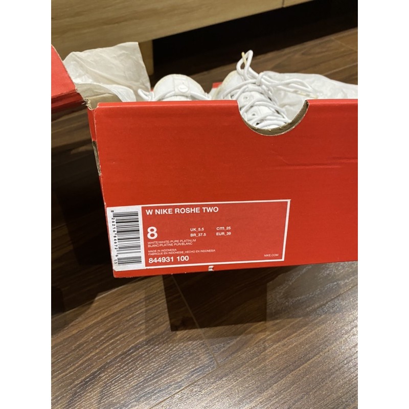 GIÀY THỂ THAO NIKE ROSHE TWO SIZE 8