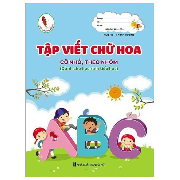 Sách Tập Viết Chữ Hoa Cỡ Nhỏ, Theo Nhóm