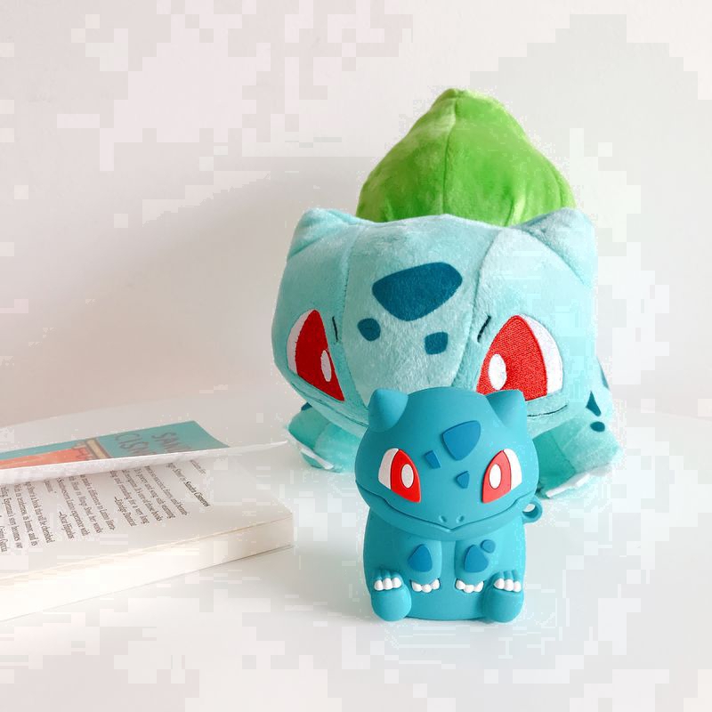 Vỏ bảo vệ họa tiết pikachu dành cho hộp sạc tai nghe không dây Apple