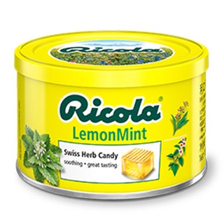 Kẹo ngậm ricola chanh, tự nhiên
