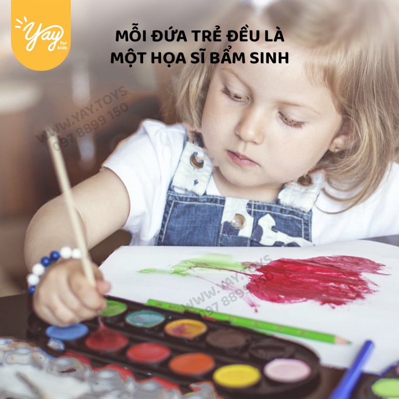 Bộ Đồ Chơi Tô Màu Hội Họa MIDEER Cho Bé Từ 3+