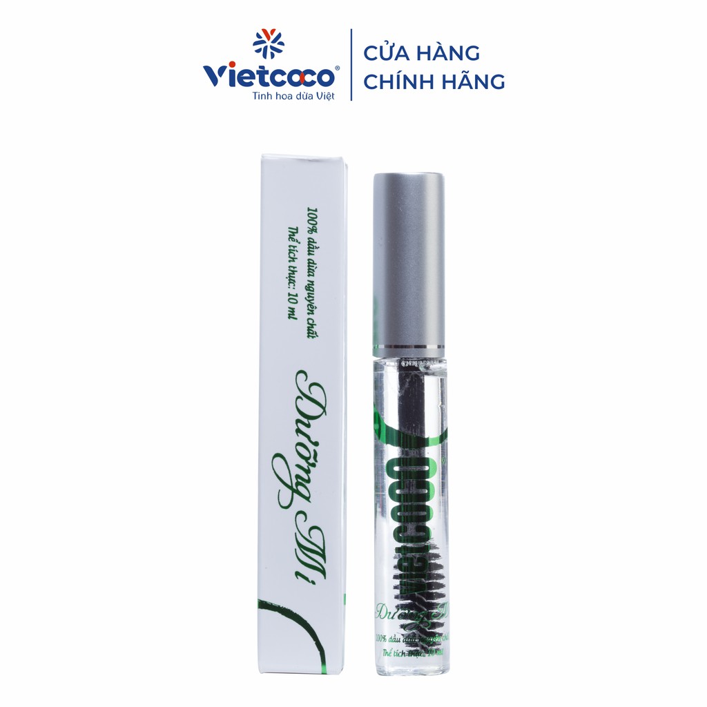 Dầu dừa nguyên chất Vietcoco dưỡng mi 10ml