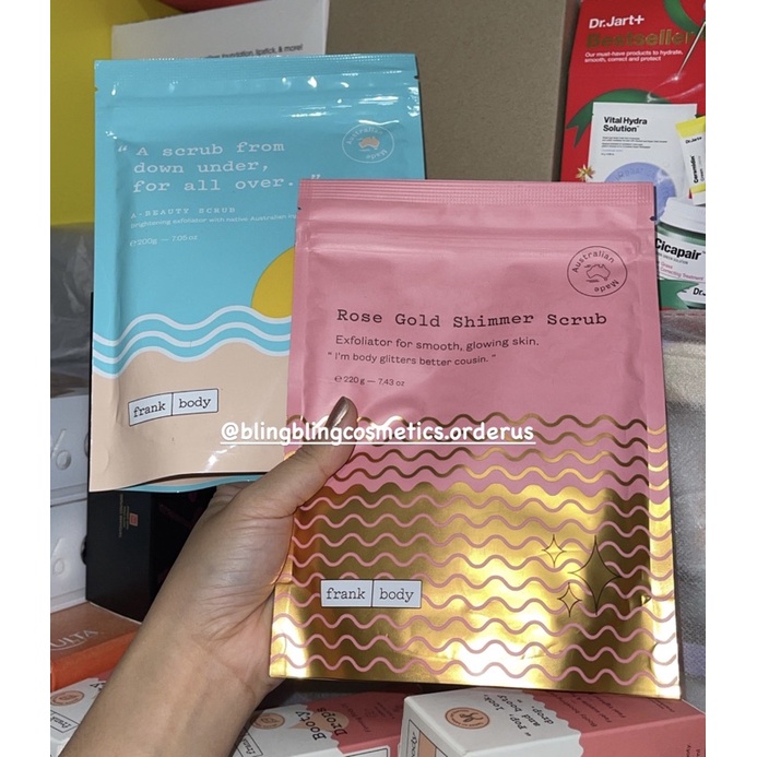 [CÓ SẴN]Bã cà phê tẩy da chết Frank Body fullsize 200g | BigBuy360 - bigbuy360.vn