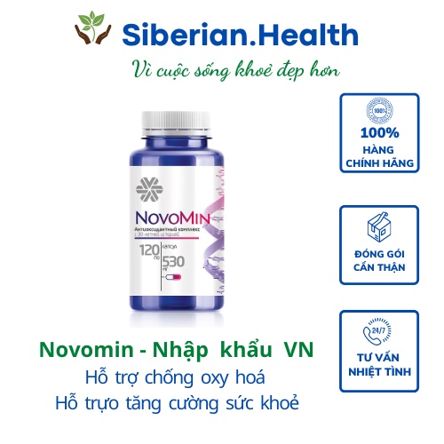 Novomin Hobomin Fomula 4  Tăng cường sức đề kháng,Tăng cường hệ miễn dịch siberian wellness - 120 viên