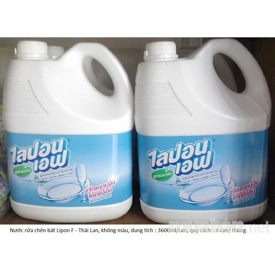 Nước rửa bát Thái Lan can 3,6l