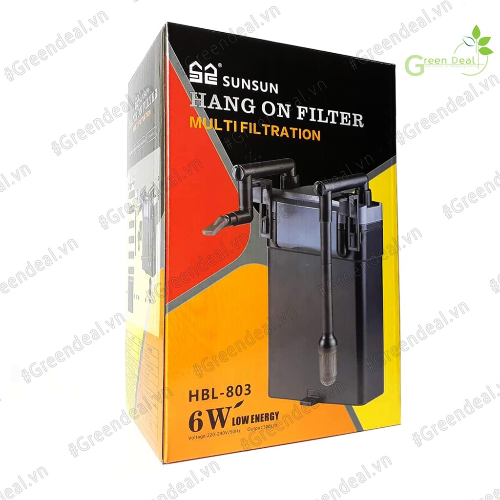 SUNSUN - Filter HBL-803 | Máy lọc treo cho hồ cá thuỷ sinh