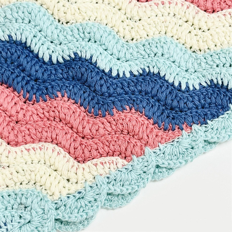 Băng Đô Co Giãn Hình Tam Giác Màu Sắc Phù Hợp Mùa Hè Cho Nữ