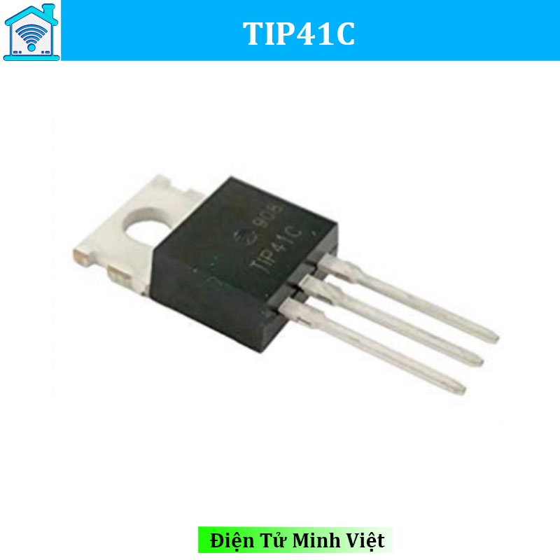 IC Sông Suất TIP41C TO-220 TRANS NPN 6A 100V