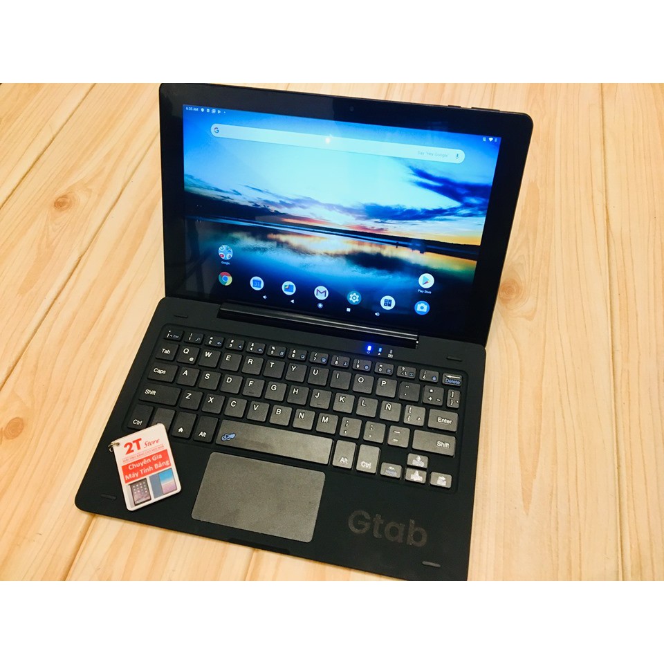🎁 Máy tính bảng Gtab Book 10 đi kèm bàn phím, Android 9 (Wifi) | BigBuy360 - bigbuy360.vn
